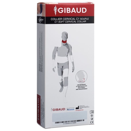 GIBAUD Cervicalstütze C1 7.5cm Gr2 soft 35-40cm buy online