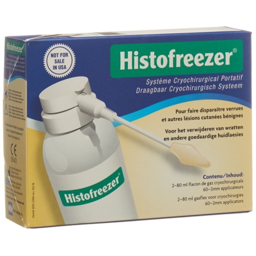 Histofreezer for warts and benign skin lesions small 2mm with 60 applicators 2 x 80 ml buy online