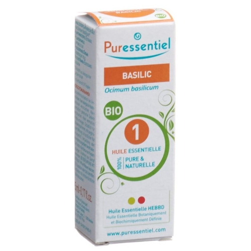 Puressentiel basil Äth / Oil Bio 5ml buy online