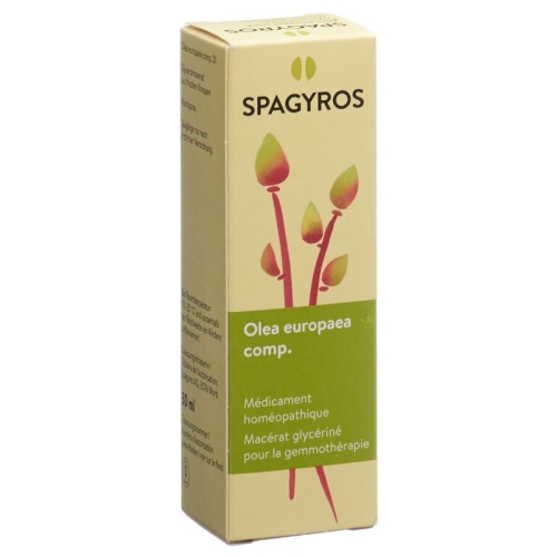 Spagyros Gemmo Comp Olea europaea Glyc Maz D 1 30 ml buy online