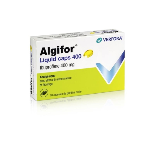 Algifor Liquid Caps 400 mg 10 pcs buy online