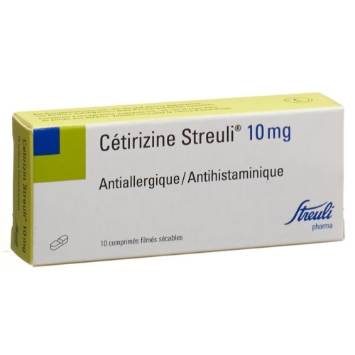 Cetirizine Streuli Filmtabl 10 mg 10 pcs buy online