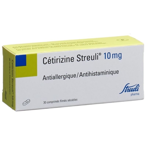 Cetirizine Streuli Filmtabl 10 mg 30 pcs buy online