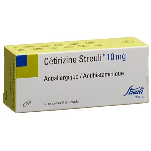 Cetirizine Streuli Filmtabl 10 mg 50 pcs buy online