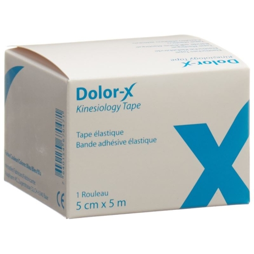 Dolor-X Kinesiology Tape 5cmx5m blue buy online