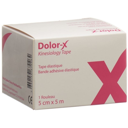 Dolor-X Kinesiology Tape 5cmx5m pink buy online