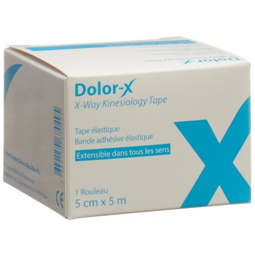 Dolor-X X-Way Kinesiology Tape 5cm x 5m blue buy online