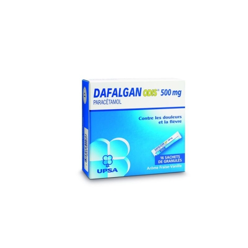 Dafalgan Odis Gran 500 mg Btl 16 pcs buy online