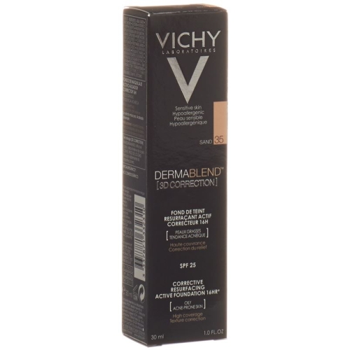 Vichy Dermablend 3D Correction 35 Sand 30ml buy online