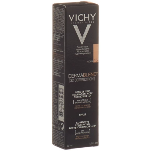 Vichy Dermablend 3D Correction 45 Gold 30ml buy online