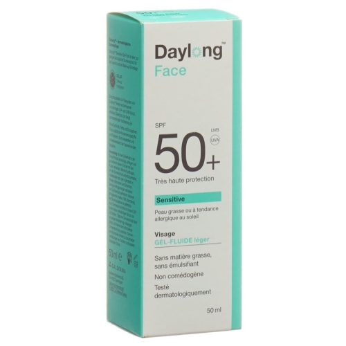 Daylong Sensitive Face cream gel / fluid SPF50 + Tb 50 ml buy online