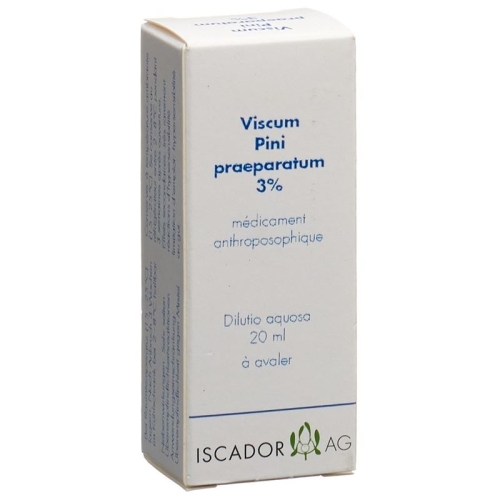 Iscador Viscum Pini Praeparatum 3% Dilutio aquosa 20 ml buy online