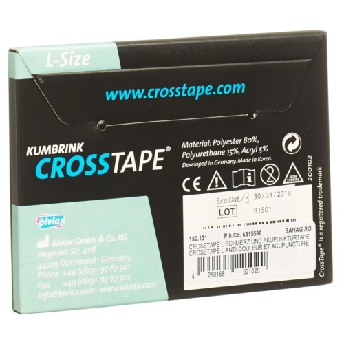 Cross Tape Tape pain acupuncture L 120 pcs buy online