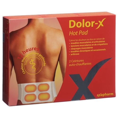 Dolor-X Hot Pad heat envelopes 2 pcs buy online