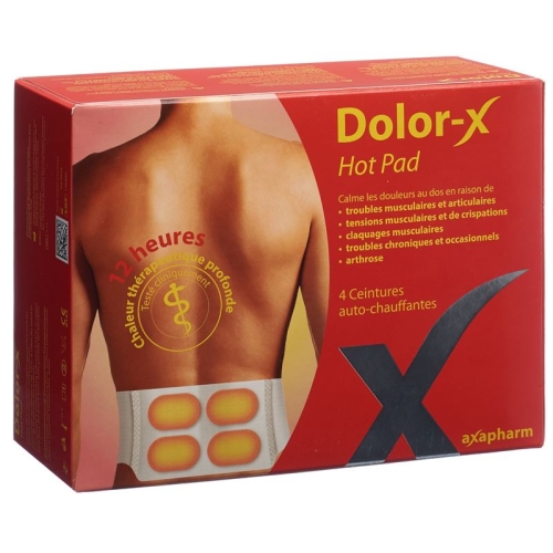 Dolor-X Hot Pad heat envelopes 4 pcs buy online