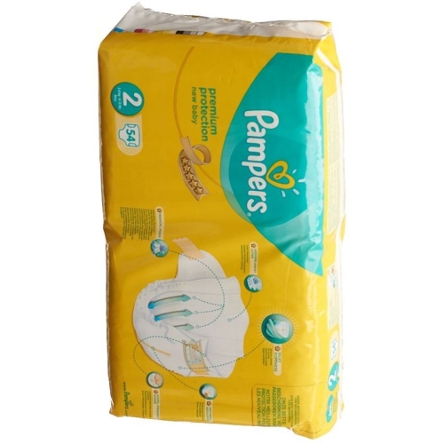 Pampers Premium Protection New Baby Gr2 4-8kg Mini Economy Pack 54 pcs buy online