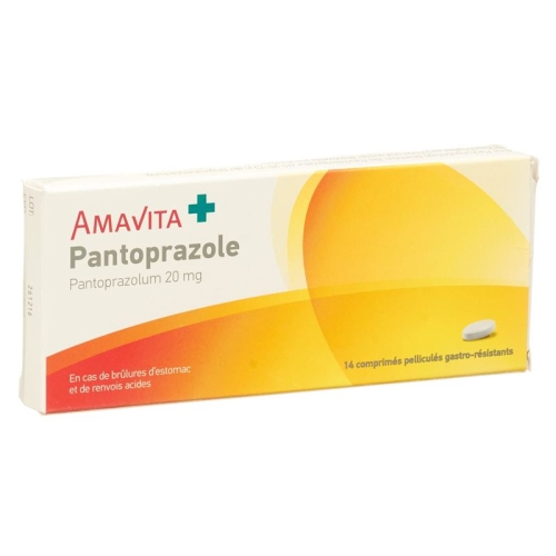 Amavita Pantoprazol Filmtabletten 20mg 14 Stück buy online