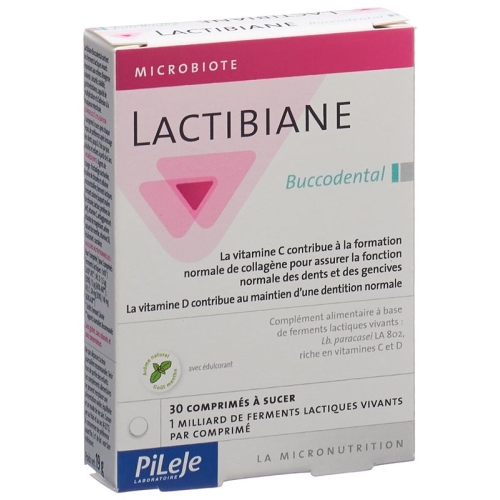 LACTIBIANE teeth and gums Lutschtabl 30 pcs buy online