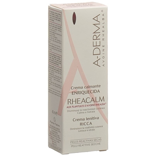 A-DERMA RHEACALM Soothing Cream rich 40 ml buy online