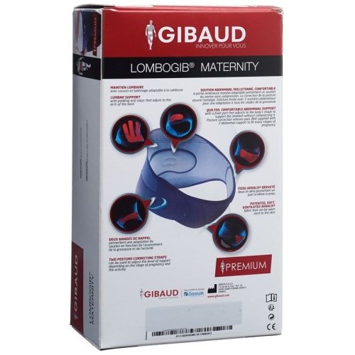 GIBAUD Lombogib Maternity denim blue one size buy online