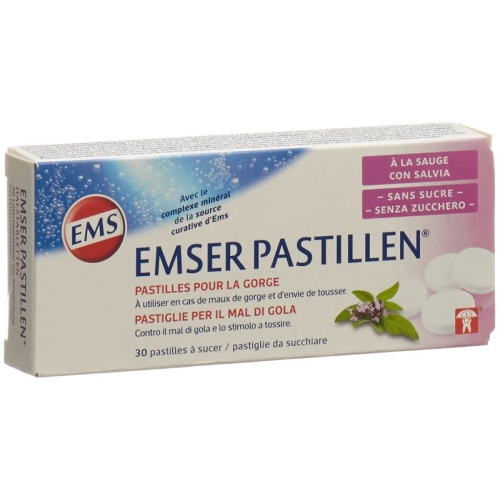 Emser sugar-free with sage 30 lozenges buy online