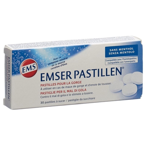 Emser without menthol 30 lozenges buy online