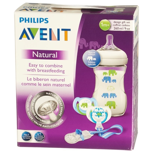 Avent Philips elephant gift set green / blue buy online