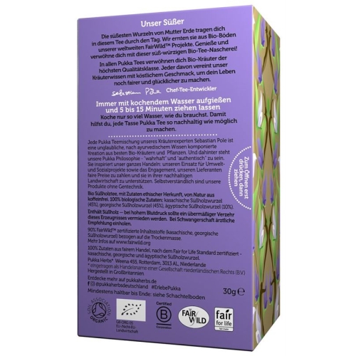 Pukka Three Licorice tea organic Btl 20 pcs buy online