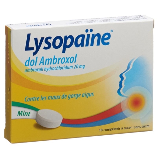 Lysopain Dol Ambroxol Mint 18 Stück buy online