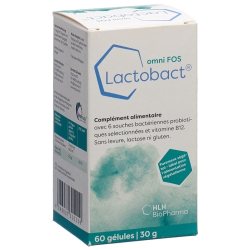 Lactobact Omni Fos Kapseln Dose 60 Stück buy online