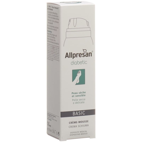 Allpresan Diabetic Schaumcr Basis 5% Urea 125ml buy online