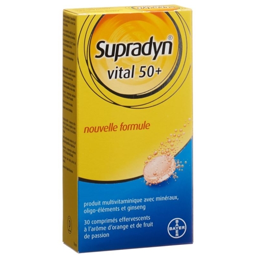 Supradyn Vital 50+ Brausetabletten (neu) 30 Stück buy online