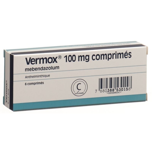 Vermox 100mg 6 Tabletten buy online