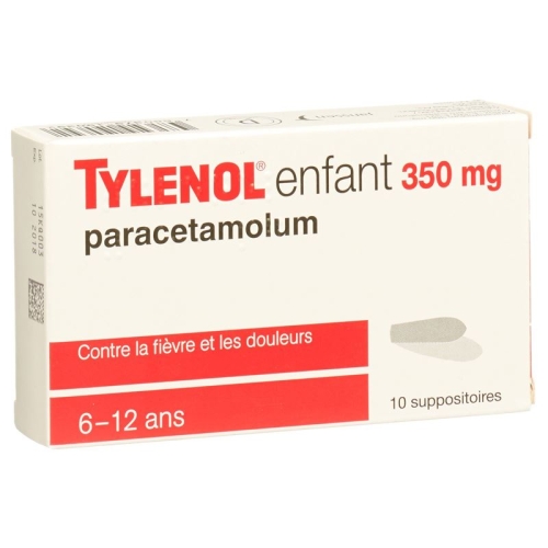 Tylenol 350mg 10 Zäpfchen buy online