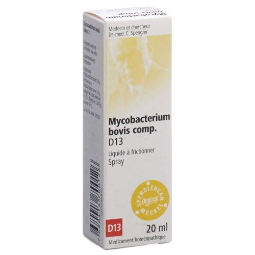 Spenglersan Mycobacter Bovis Comp D 13 Spray 20ml buy online