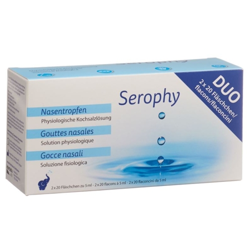 Serophy Nasentropfen 5ml Flasche Duo 2x 20 Stück buy online