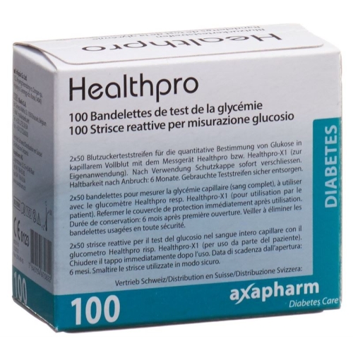 Healthpro Blutzucker-Teststreifen (neu) 100 Stück buy online