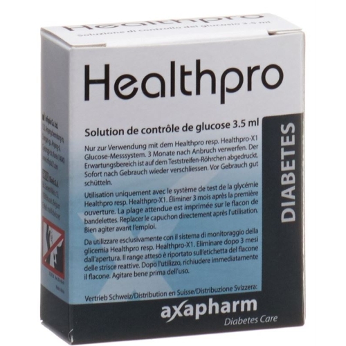 Healthpro Axapharm control solution low Fl 3.5 ml buy online