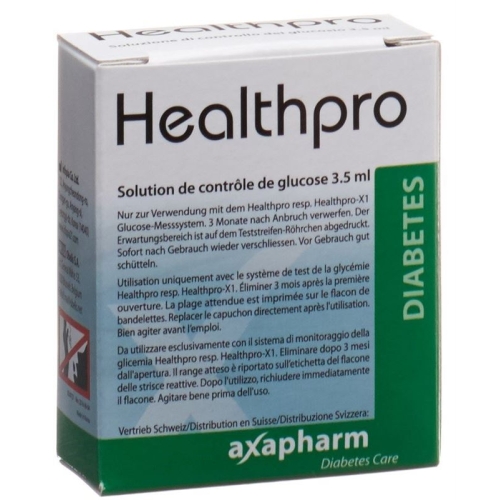 Healthpro Axapharm control solution normal Fl 3.5 ml buy online