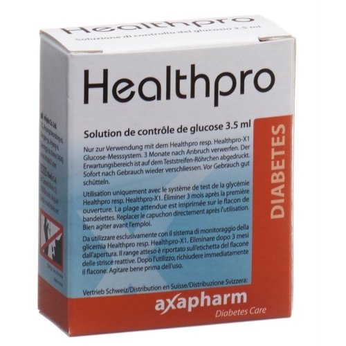 Healthpro Axapharm control solution high Fl 3.5 ml buy online