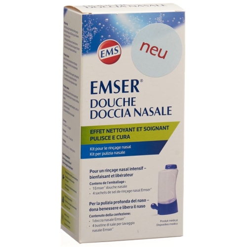 Emser nasal douche + 4 bags of nasal rinsing salt buy online