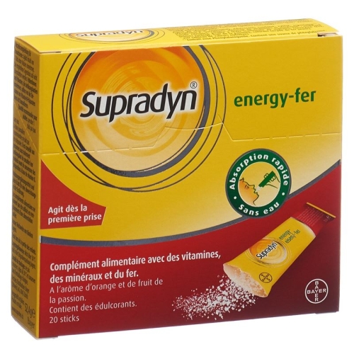 Supradyn Energy-Vitamins Sticks Granules 20 pieces buy online