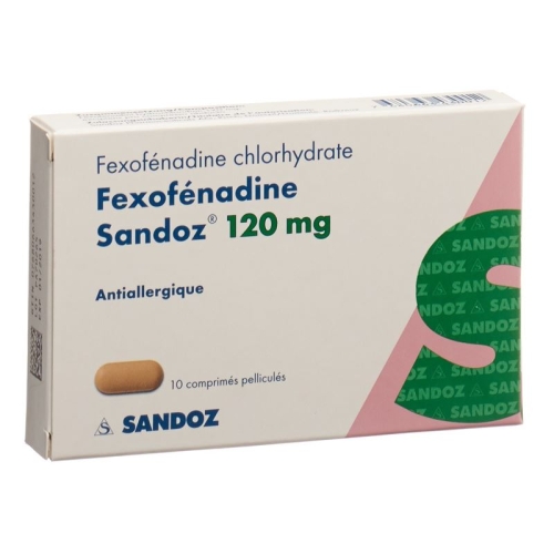 Fexofenadin Sandoz Filmtabletten 120mg 10 Stück buy online