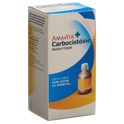 Amavita Carbocistein 750mg/15ml (neu) Flasche 200ml buy online