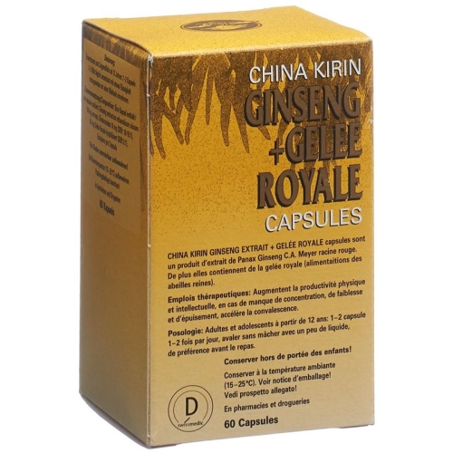 China Kirin Ginseng + Gelee Royale Kapseln 60 Stück buy online