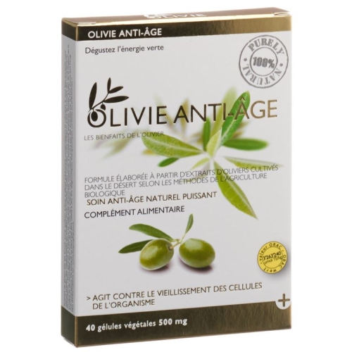 Olivie Anti-Age 500mg Gelules Vegetale 40 Stück buy online