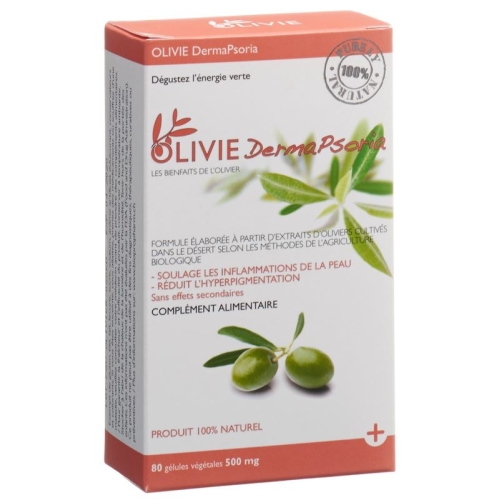 Olivie Dermapsoria 500mg Gelules Vegetale 80 Stück buy online