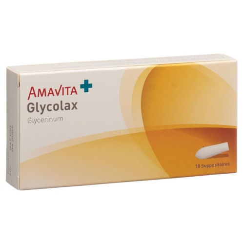 Amavita Glycolax Zäpfchen 18 Stück buy online