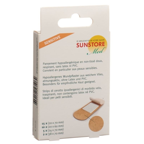 Sunstore Med Pflaster Sensible Haut Ass 32 Stück buy online