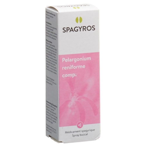 Spagyros Spagyr Comp Pelargonium Re Comp Spray 50ml buy online